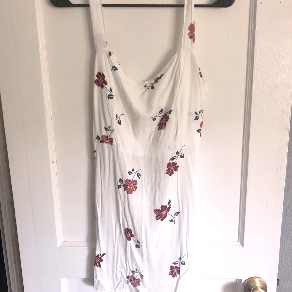 White Strappy Dress